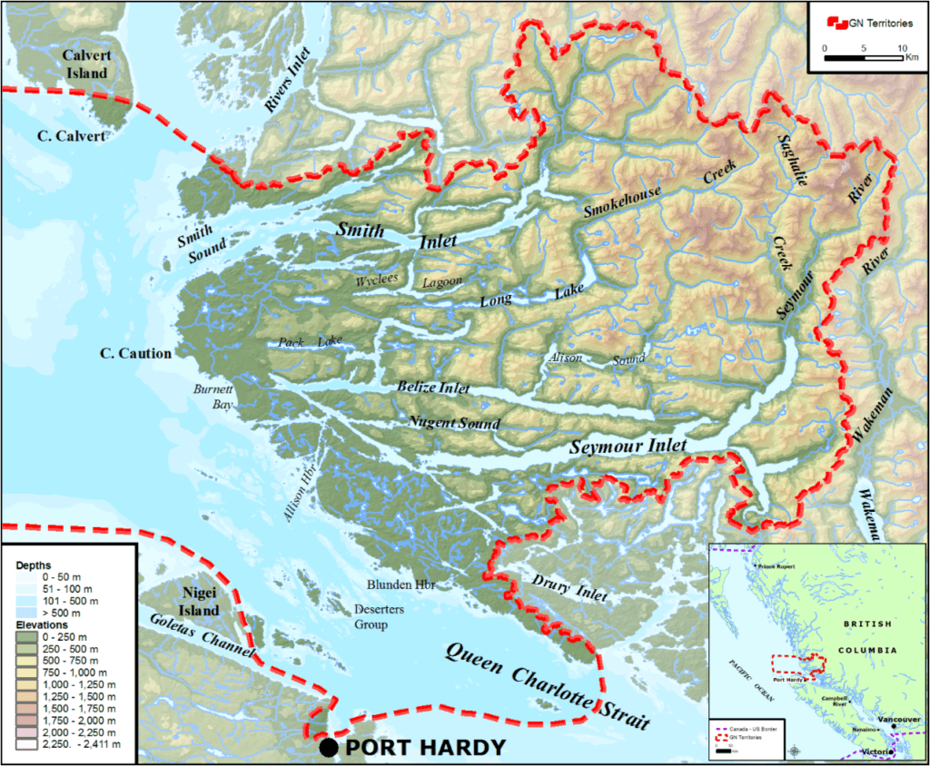 smith inlet bc map Our Story Kwa Lilas Hotel Port Hardy Bc smith inlet bc map